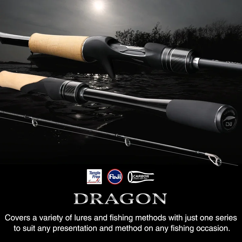 TSURINOYA DRAGON Fishing Rod 1 - Kastking Reel Zephyr review and price
