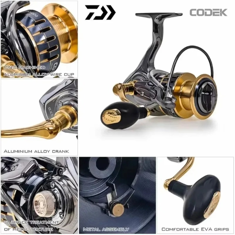 Daiwa CODEK Spinning Reel Bait - Abu Garcia Reel Max review and price